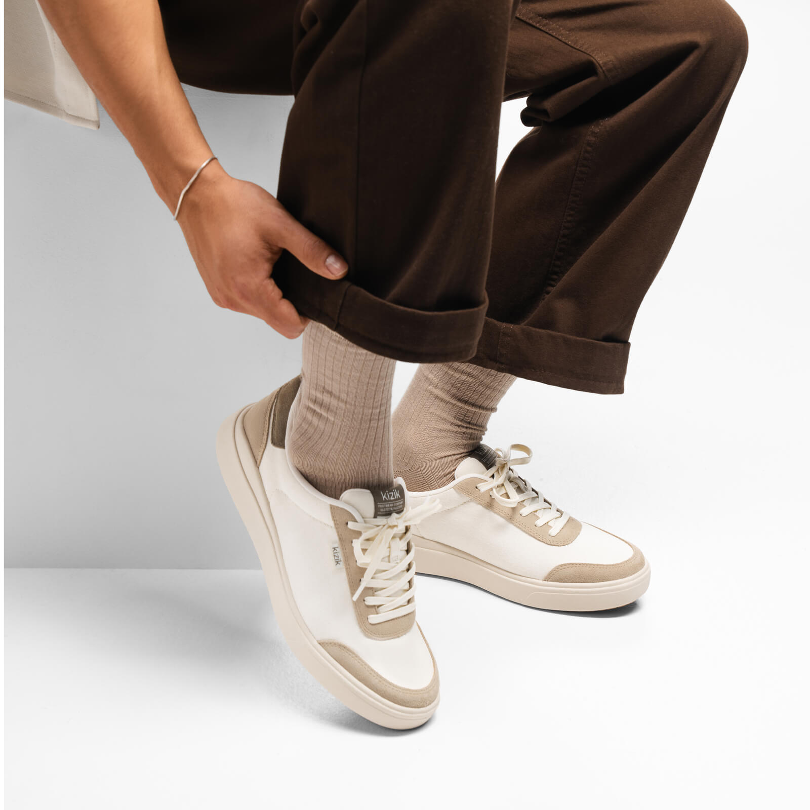 Men's Prague 2 - Pristine/Dusky Green - Image 9