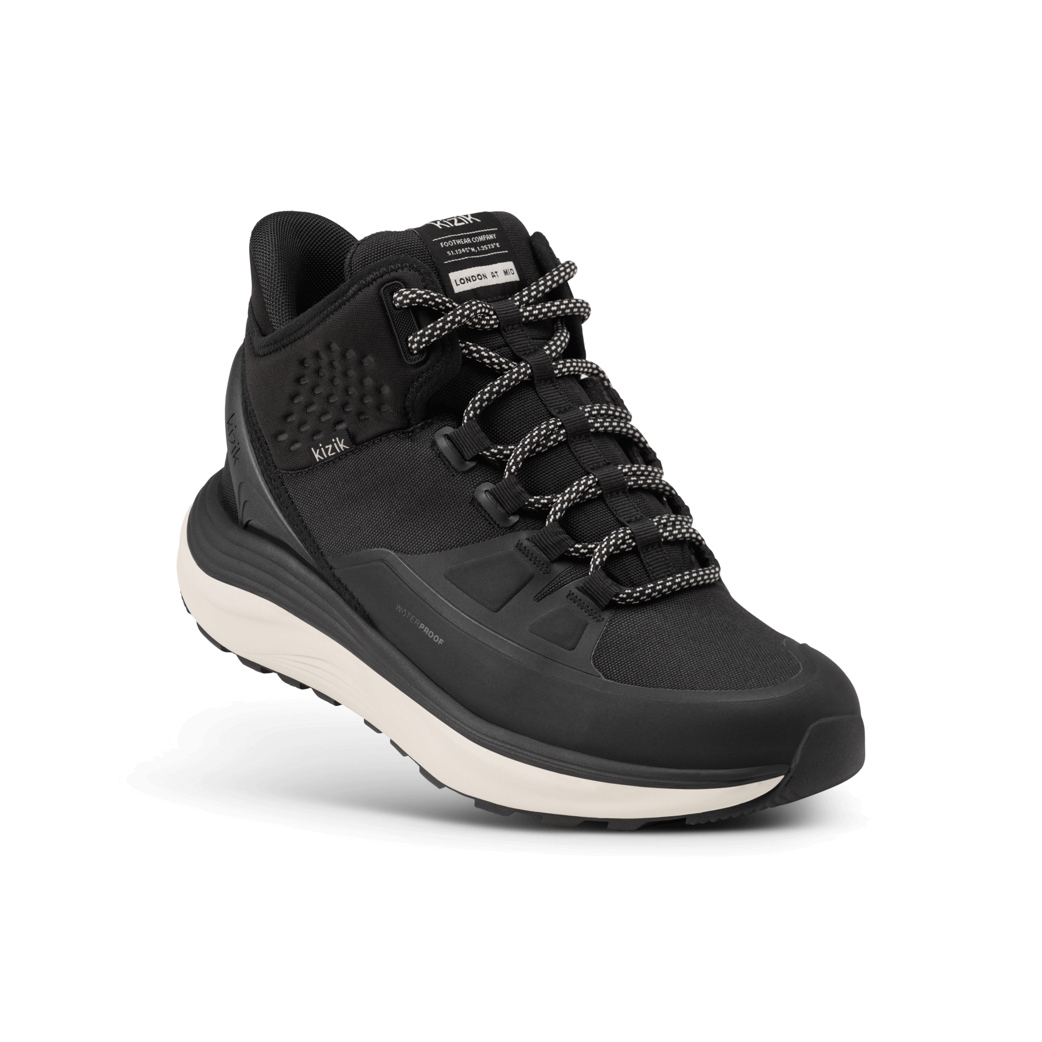 Women's London AT Mid Waterproof - Black/Whitecap Gray - Image 2