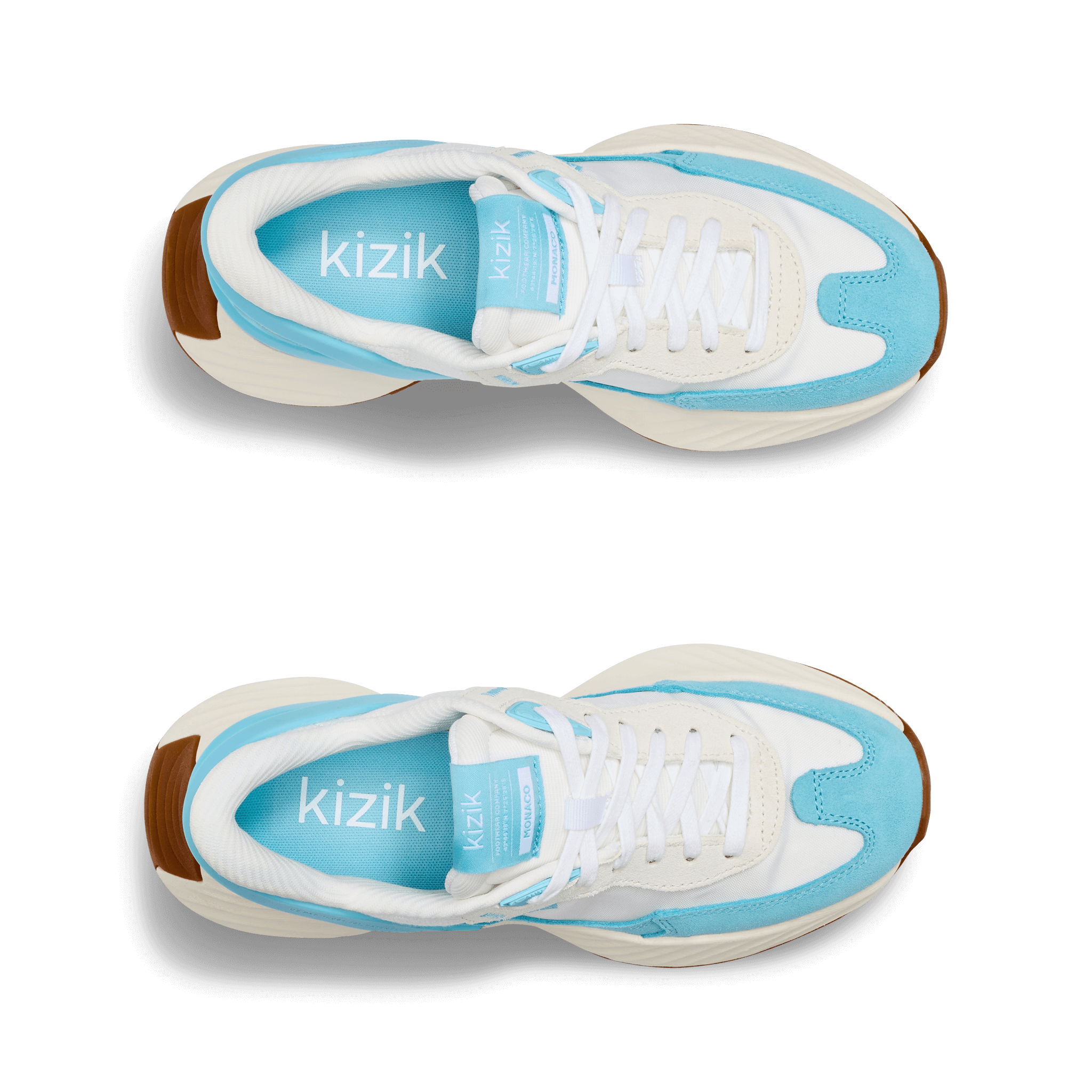 Women's Monaco - White/Gulf Stream - Image 7