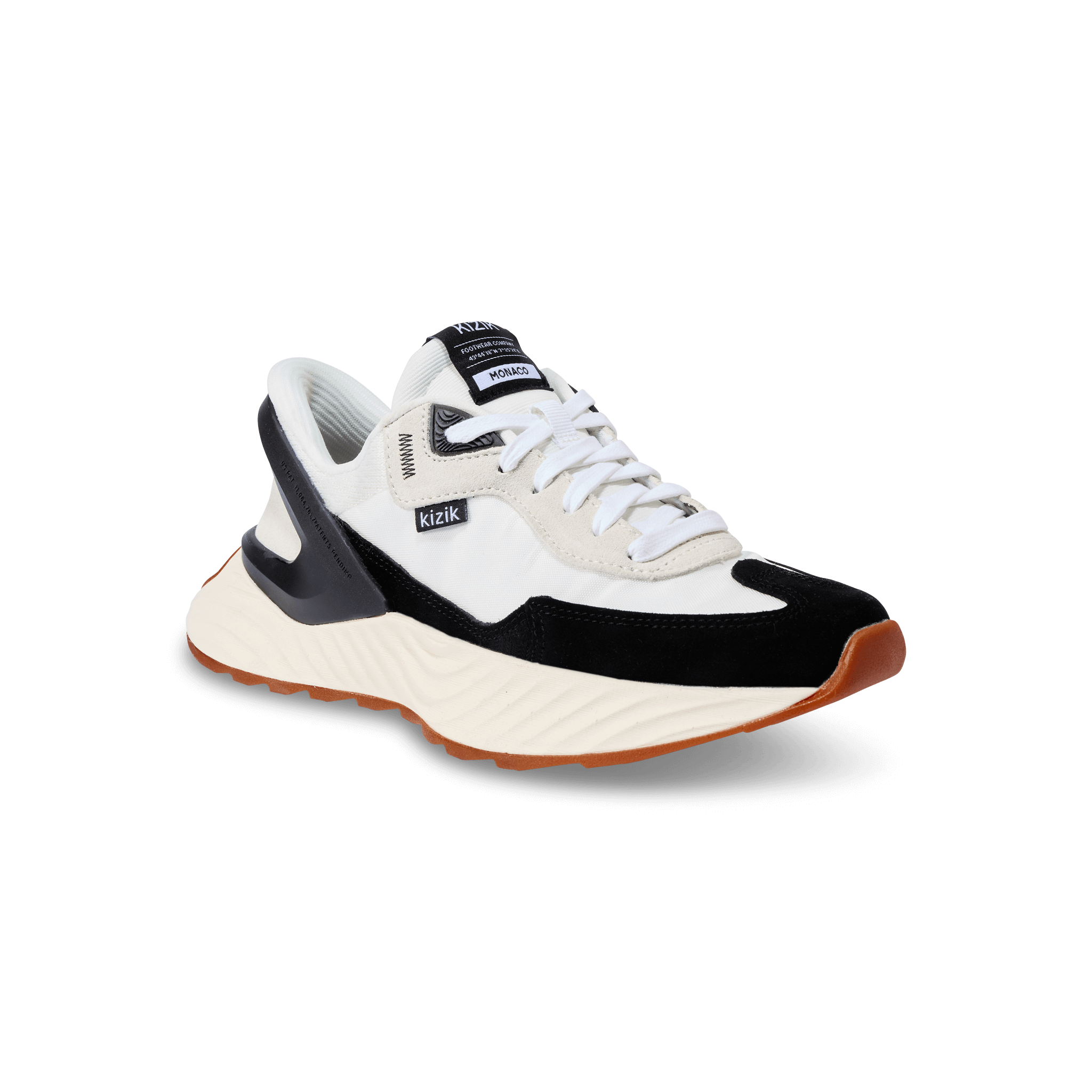 Women's Monaco - White/Black - Image 3