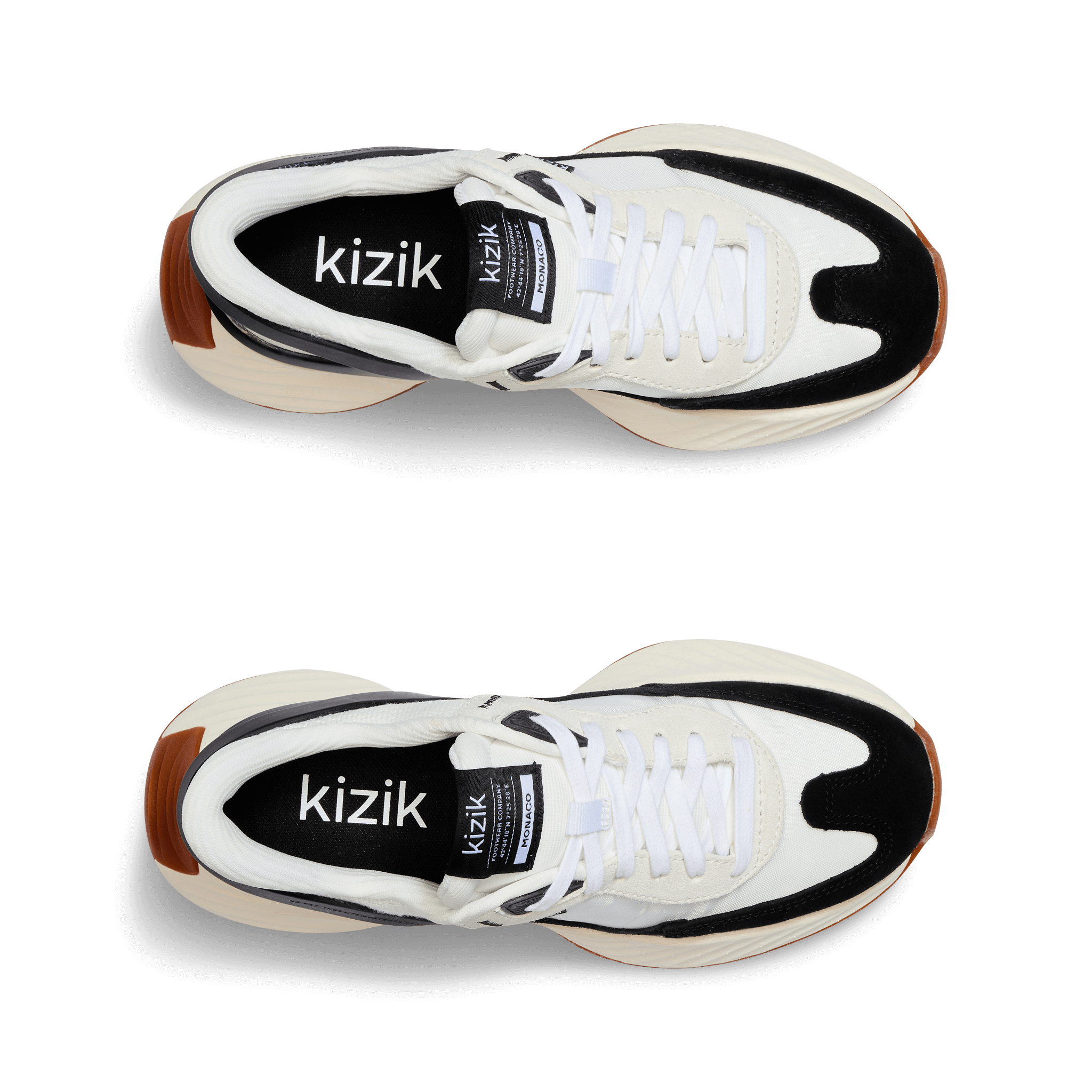 Women's Monaco - White/Black - Image 7