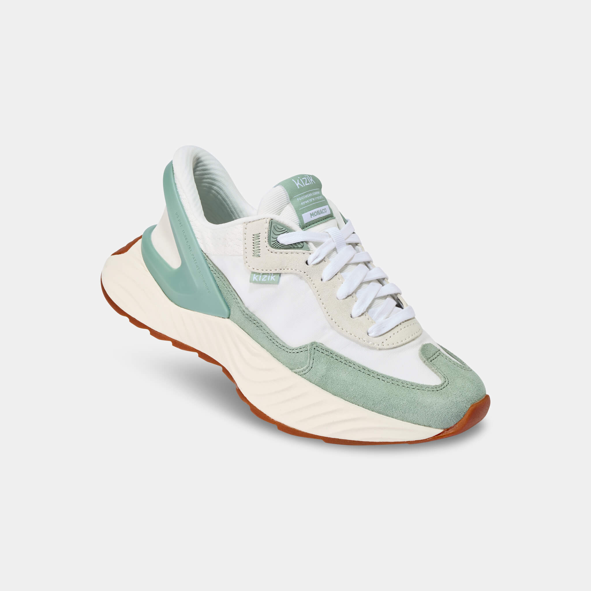 Women's Monaco - White/Iceberg Green - Image 2
